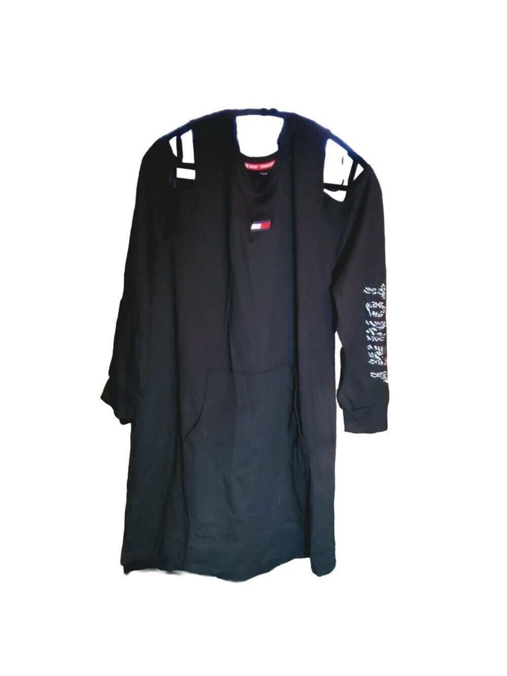 TOMMY HILFIGER SPORT WOMEN'S 2X PLUS COLD-SHOULDER LONG SLEEVE DRESS - Picture 5 of 5